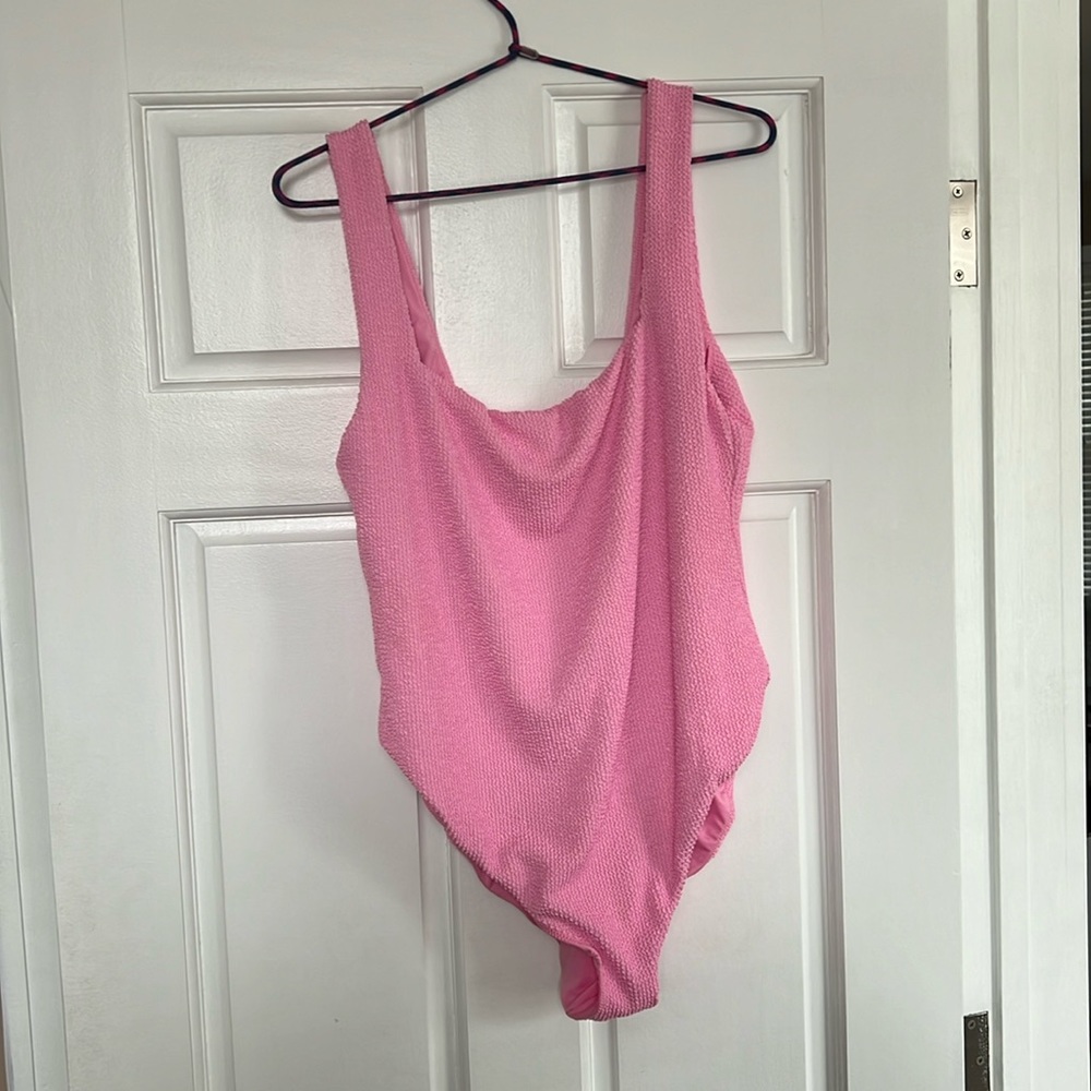 Show Me Your MuMu Pink One Piece Swimsuit